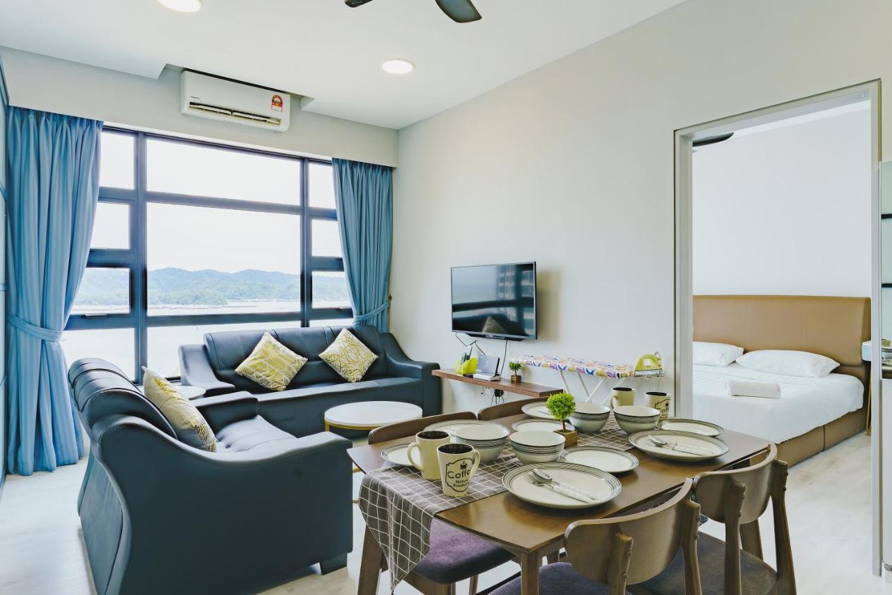 Full Seaview 2R1B Condo For 6Pax In Kota Kinabalu Zewnętrze zdjęcie