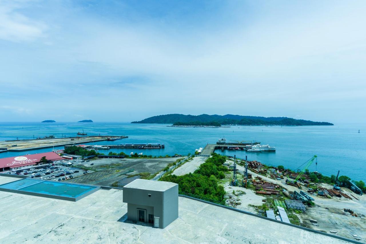 Full Seaview 2R1B Condo For 6Pax In Kota Kinabalu Zewnętrze zdjęcie
